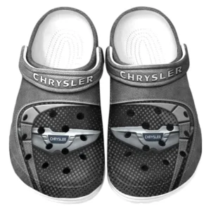 Chrysler Crocs Sandals For Men Women, Gift For Chrysler Fan CAR177031425597 - Gray