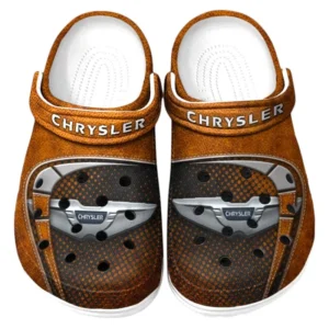 Chrysler Crocs Sandals For Men Women, Gift For Chrysler Fan CAR177031425597 - Orange