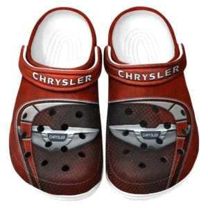 Chrysler Crocs Sandals For Men Women, Gift For Chrysler Fan CAR177031425597 - Red