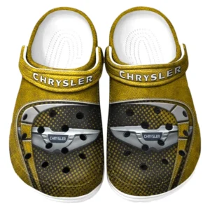 Chrysler Crocs Sandals For Men Women, Gift For Chrysler Fan CAR177031425597 - Yellow