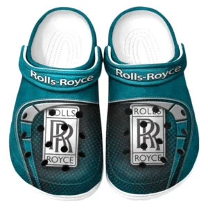 Rolls Royce Crocs Sandals For Men Women, Gift For Rolls Royce Fan CAR177031425598 - Cyan