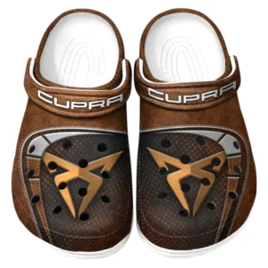 Cupra Crocs Sandals For Men Women, Gift For Cupra Fan CAR177031425599 - Brown