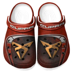 Cupra Crocs Sandals For Men Women, Gift For Cupra Fan CAR177031425599 - Red
