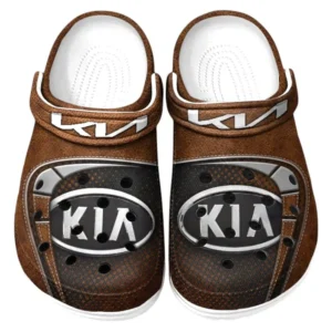 Kia Crocs Sandals For Men Women, Gift For Kia Fan CAR177031425604 - Brown