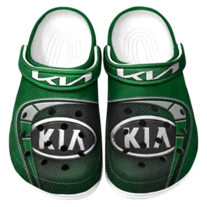 Kia Crocs Sandals For Men Women, Gift For Kia Fan CAR177031425604 - Green