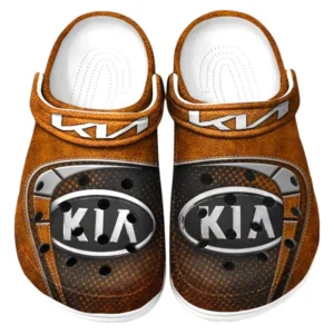 Kia Crocs Sandals For Men Women, Gift For Kia Fan CAR177031425604 - Orange