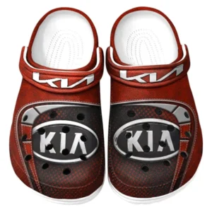 Kia Crocs Sandals For Men Women, Gift For Kia Fan CAR177031425604 - Red