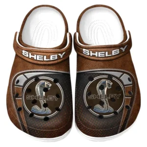 Shelby Crocs Sandals For Men Women, Gift For Shelby Fan CAR177031425605 - Brown