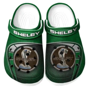 Shelby Crocs Sandals For Men Women, Gift For Shelby Fan CAR177031425605 - Green