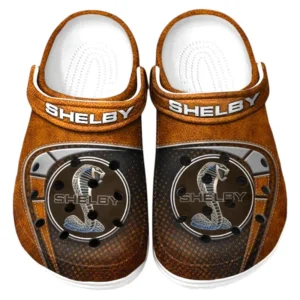 Shelby Crocs Sandals For Men Women, Gift For Shelby Fan CAR177031425605 - Orange