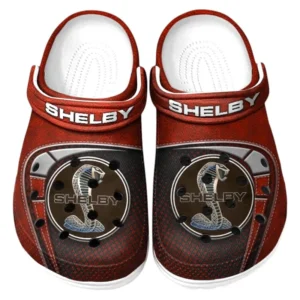Shelby Crocs Sandals For Men Women, Gift For Shelby Fan CAR177031425605 - Red