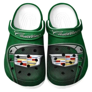 Cadillac Crocs Sandals For Men Women, Gift For Cadillac Fan CAR177031425607 - Green
