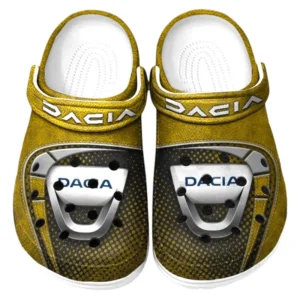 Dacia Crocs Sandals For Men Women, Gift For Dacia Fan CAR177031425608 - Yellow