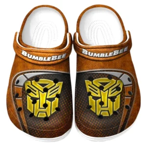 Bumblebee Crocs Sandals For Men Women, Gift For Bumblebee Fan CAR177031425609 - Orange