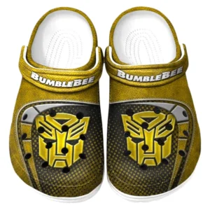 Bumblebee Crocs Sandals For Men Women, Gift For Bumblebee Fan CAR177031425609 - Yellow