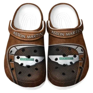 Aston Martin Crocs Sandals For Men Women, Gift For Aston Martin Fan CAR177031425611 - Brown