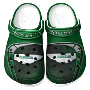 Aston Martin Crocs Sandals For Men Women, Gift For Aston Martin Fan CAR177031425611 - Green