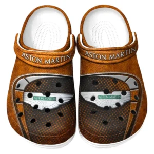Aston Martin Crocs Sandals For Men Women, Gift For Aston Martin Fan CAR177031425611 - Orange