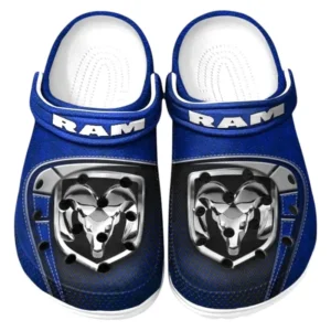 Ram truck Crocs Sandals For Men Women, Gift For Ram truck Fan CAR177031425612 - Blue