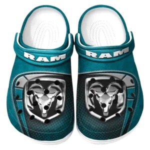 Ram truck Crocs Sandals For Men Women, Gift For Ram truck Fan CAR177031425612 - Cyan