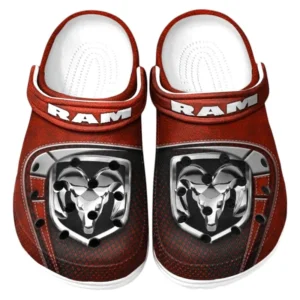Ram truck Crocs Sandals For Men Women, Gift For Ram truck Fan CAR177031425612 - Red