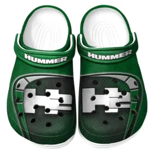 H2 Hummer Crocs Sandals For Men Women, Gift For H2 Hummer Fan CAR177031425613 - Green