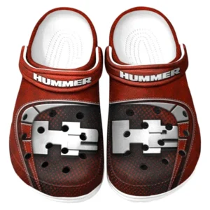 H2 Hummer Crocs Sandals For Men Women, Gift For H2 Hummer Fan CAR177031425613 - Red
