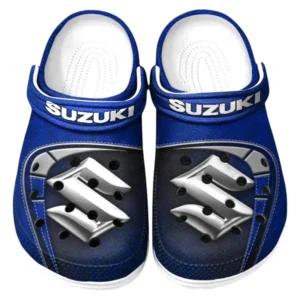 Suzuki Crocs Sandals For Men Women, Gift For Suzuki Fan CAR177031425614 - Blue