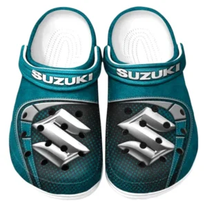 Suzuki Crocs Sandals For Men Women, Gift For Suzuki Fan CAR177031425614 - Cyan
