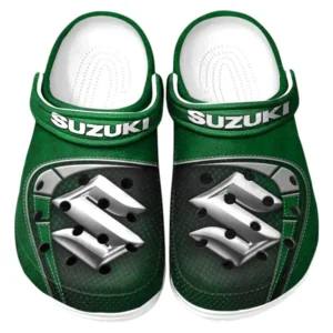 Suzuki Crocs Sandals For Men Women, Gift For Suzuki Fan CAR177031425614 - Green