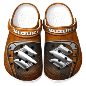 Suzuki Crocs Sandals For Men Women, Gift For Suzuki Fan CAR177031425614 - Orange