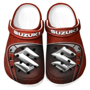 Suzuki Crocs Sandals For Men Women, Gift For Suzuki Fan CAR177031425614 - Red