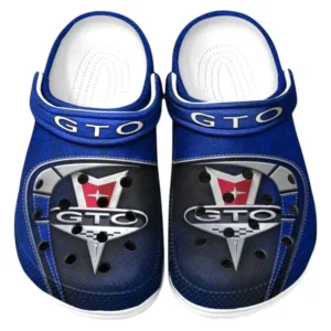 Pontiac GTO Crocs Sandals For Men Women, Gift For Pontiac GTO Fan CAR177031425615 - Blue