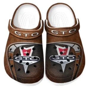 Pontiac GTO Crocs Sandals For Men Women, Gift For Pontiac GTO Fan CAR177031425615 - Brown