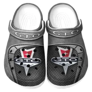 Pontiac GTO Crocs Sandals For Men Women, Gift For Pontiac GTO Fan CAR177031425615 - Gray