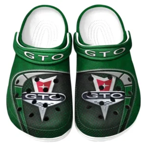 Pontiac GTO Crocs Sandals For Men Women, Gift For Pontiac GTO Fan CAR177031425615 - Green