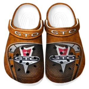 Pontiac GTO Crocs Sandals For Men Women, Gift For Pontiac GTO Fan CAR177031425615 - Orange