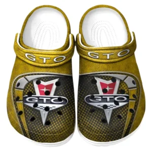 Pontiac GTO Crocs Sandals For Men Women, Gift For Pontiac GTO Fan CAR177031425615 - Yellow