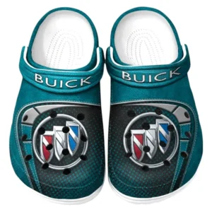 Buick Crocs Sandals For Men Women, Gift For Buick Fan CAR177031425616 - Cyan