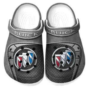 Buick Crocs Sandals For Men Women, Gift For Buick Fan CAR177031425616 - Gray