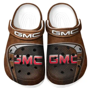 GMC Crocs Sandals For Men Women, Gift For GMC Fan CAR177031425619 - Brown