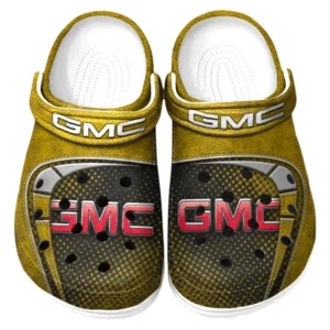 GMC Crocs Sandals For Men Women, Gift For GMC Fan CAR177031425619 - Yellow