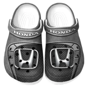 Honda Crocs Sandals For Men Women, Gift For Honda Fan CAR177031425621 - Gray
