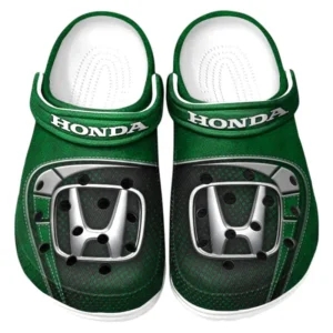 Honda Crocs Sandals For Men Women, Gift For Honda Fan CAR177031425621 - Green