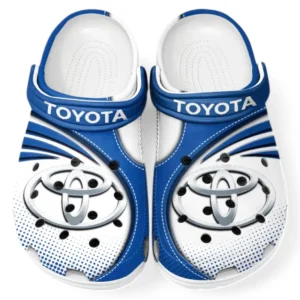 Toyota Crocs Sandals For Men Women, Gift For Toyota Fan CAR181031525691 - Blue