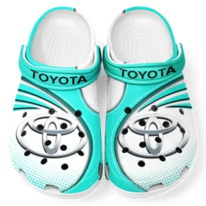 Toyota Crocs Sandals For Men Women, Gift For Toyota Fan CAR181031525691 - Cyan
