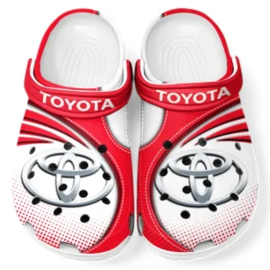 Toyota Crocs Sandals For Men Women, Gift For Toyota Fan CAR181031525691 - Red