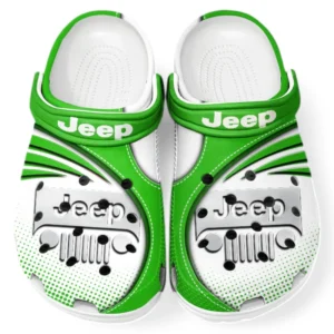 Jeep Crocs Sandals For Men Women, Gift For Jeep Fan CAR181031525694 - Green