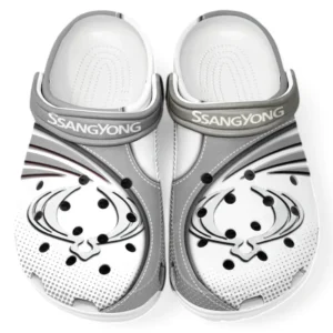 SsangYong Motor Crocs Sandals For Men Women, Gift For SsangYong Motor Fan CAR181031525702 - Gray