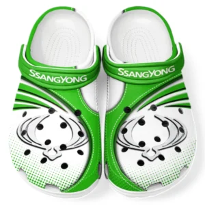 SsangYong Motor Crocs Sandals For Men Women, Gift For SsangYong Motor Fan CAR181031525702 - Green